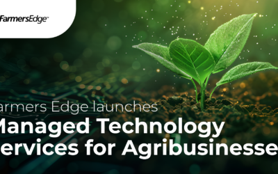 Farmers Edge Launches Managed Technology Services to Solve Most Pressing Digital Challenges for Large-Scale Agribusinesses and Crop Insurers