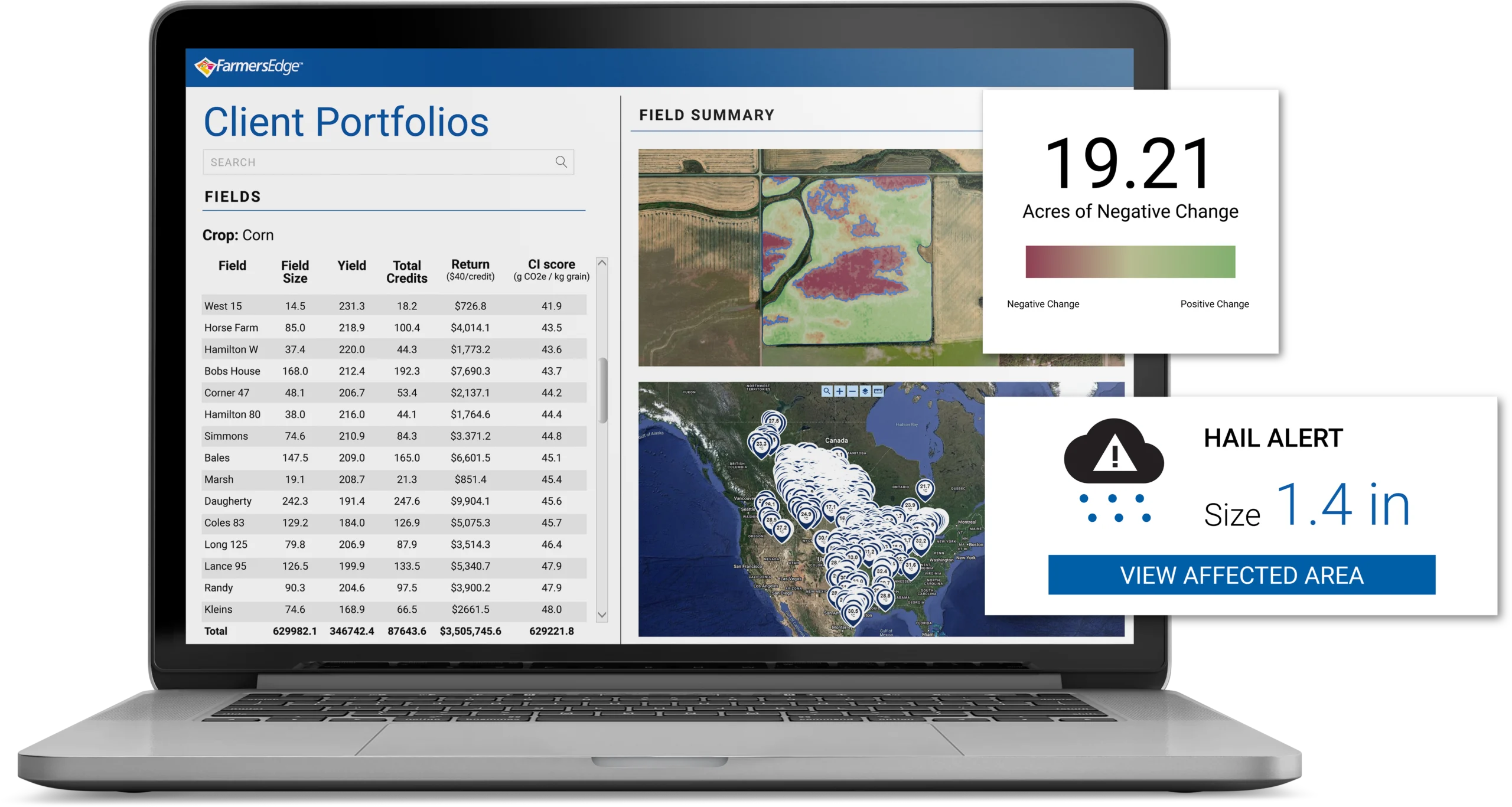 Crop Insurance Technology Screens
